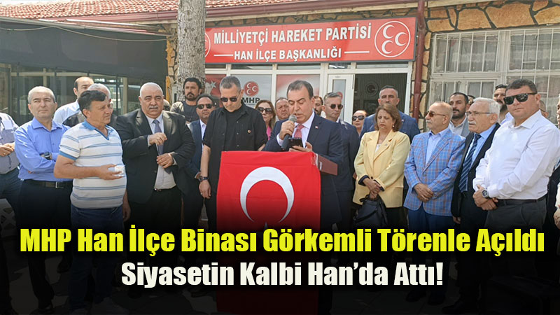 "Buras� Vatan A�k�n�n Hizmet Binas�d�r": MHP Eski�ehir Te�kilat� Han�da ��karma Yapt�