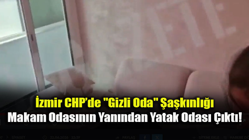 CHP �zmir�de Utku G�mr�k�� D�nemi �a�k�nl�kla Ba�lad�: Makamda Gizli B�lme!