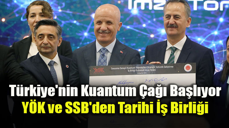 Kuantum Teknolojilerinde T�rk �mzas�: 11 �niversite Tek B�y�k Hedef ��in Birle�ti