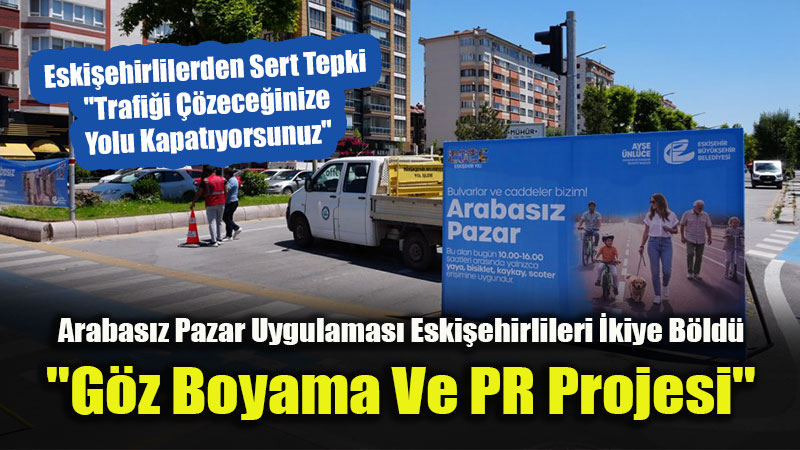 Arabas�z Pazar De�il, �craats�z Belediye: Vatanda�lar �ukurlu Yollara Asfalt �stiyor