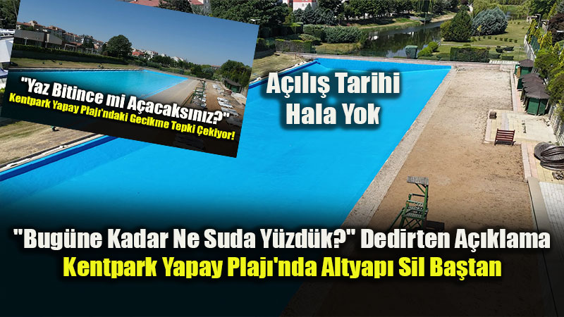 Eski�ehir�de Yapay Plaj Krizi: Dev Yat�r�m Var Ama A��l�� Tarihi Yine Yok!