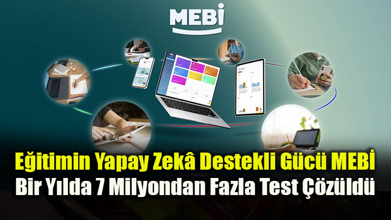 MEBݒden Rekor Ba�ar�: Yapay Zek�l� ��renme Platformu 6 Milyon Kullan�c�ya Ula�t�!
