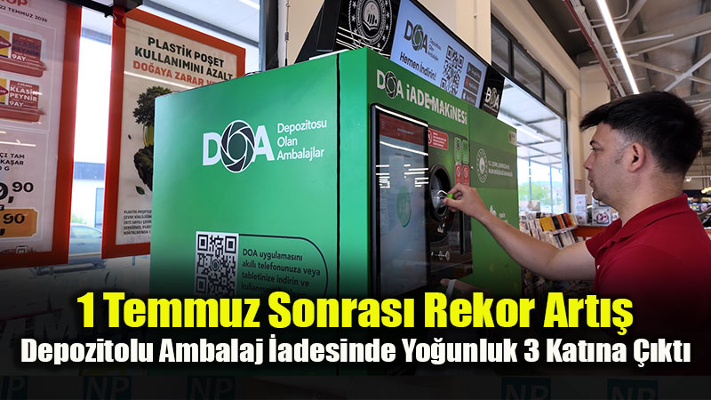 Ad�m Ad�m D�n���m Yolculu�u: G�nde Binlerce Ambalaj Ekonomiye Kazand�r�l�yor