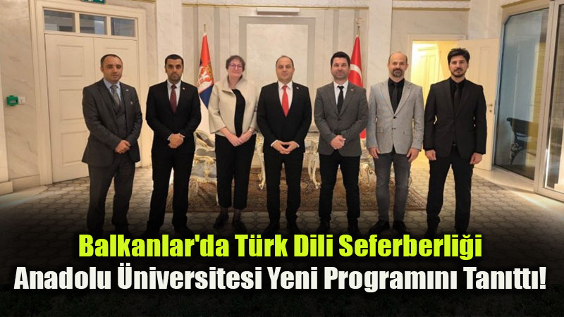 Uzaktan E�itimde Balkanlar Hamlesi: T�rk Dili ve K�lt�r� Program� 4 �lkede Tan�t�ld�!
