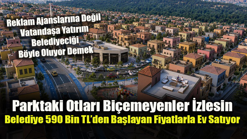"S�zde" Vizyonerlere �zde Belediyecilik Dersi: Gaziantep�ten 20 Bin Bah�eli Ev Hamlesi!