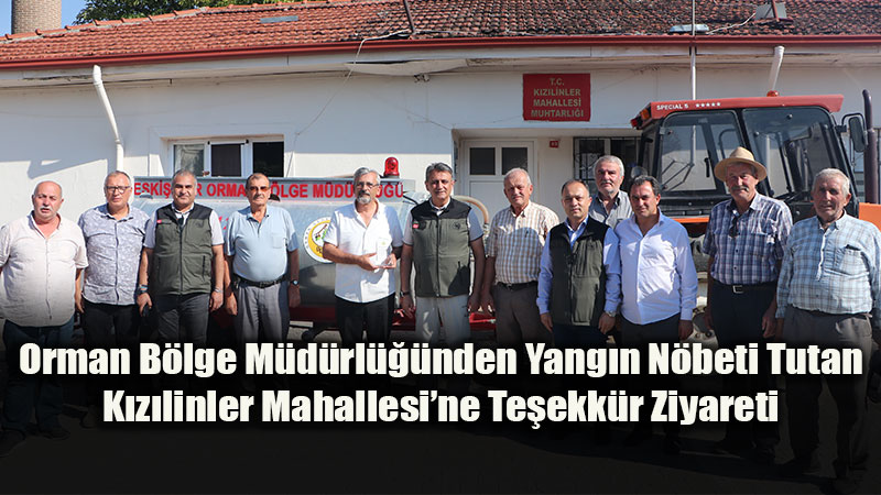 Eski�ehir�de 52 Trakt�rle Yang�n N�beti Tutan K�z�linler Mahallesi T�rkiye�ye �rnek Oldu