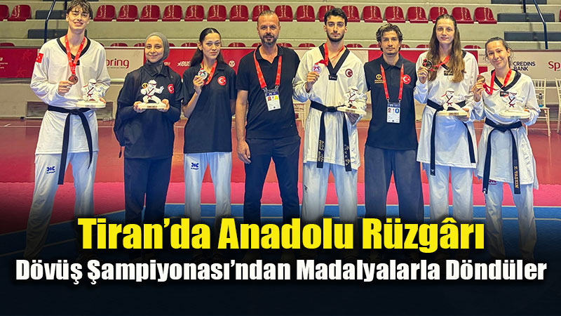 Rings ve Tatamide Büyük Başarı: Anadolu Üniversitesi Öğrencileri Avrupa’yı Salladı