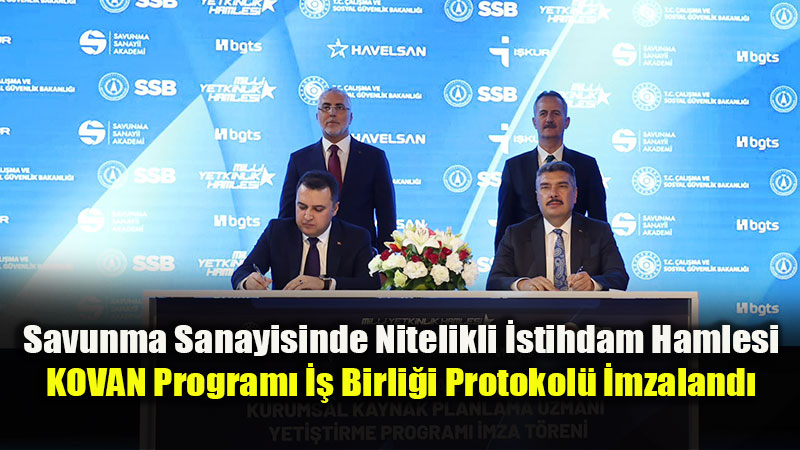 Savunma Sanayiine Millî Yazılım Uzmanı Yetişecek: KOVAN Programı Başladı