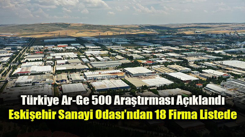 Eskişehir Teknoloji ve Üretimde Zirvede: 18 ESO Üyesi Türkiye’nin Ar-Ge Devleri Arasında
