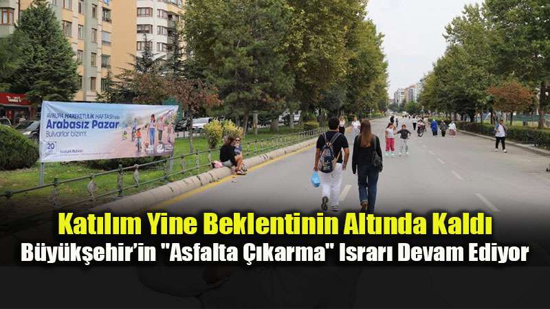 Parklar Dururken Neden Asfalt? Eskişehirlilerden "Arabasız Pazar" Etkinliğine Sert Tepki