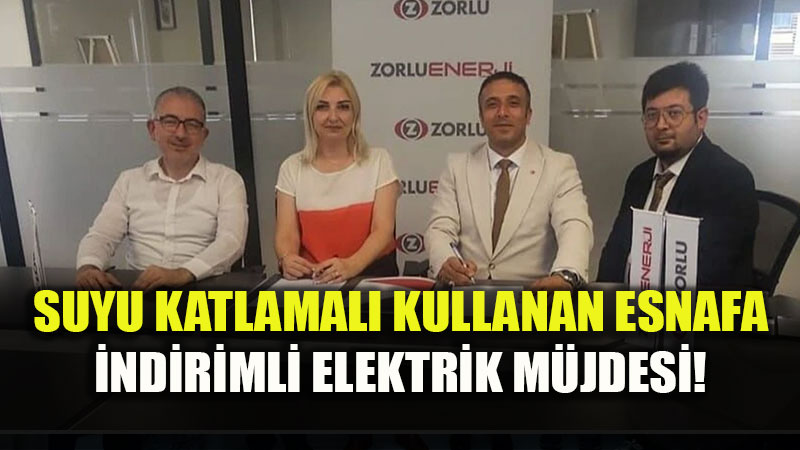 Y�ksek Su ve Enerji Giderleriyle Bo�u�an Esnafa Elektrik Da��t�m �irketinden Can Suyu