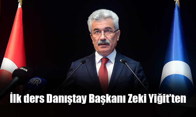 Anadolu niversitesinde akademik yln ilk dersi Dantay Bakan Zeki Yiitten