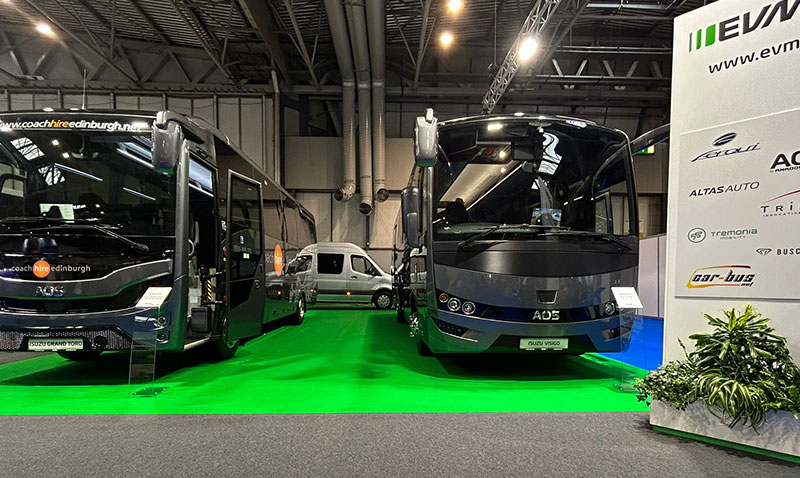 Anadolu Isuzunun Yeniliki Modelleri EVM UK Standnda Euro Bus Expo 2024 Fuarndayd