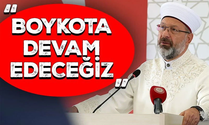 Boykota devam edeceiz