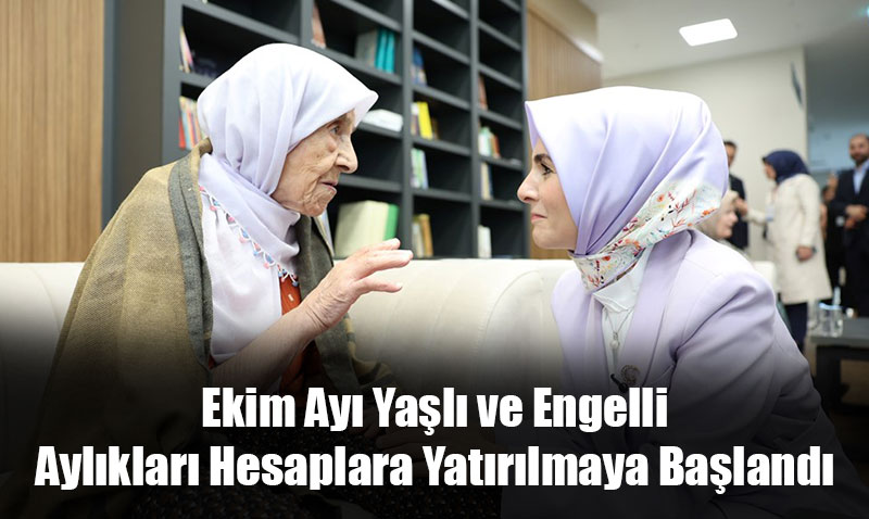 Bakan Gkta: Ekim Ay Yal ve Engelli Aylklar Hesaplara Yatrlmaya Baland