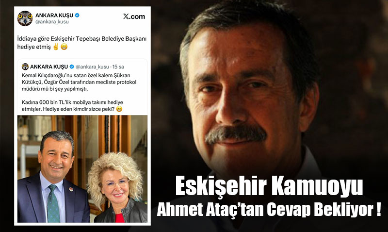 Ahmet Ata’tan "Mobilya Hediyesi" ddialarna Cevap Bekleniyor