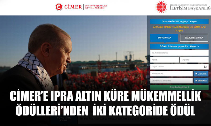 CMERe Uluslararas Halkla likiler Dernei’nden (IPRA) ki Altn Kre dl