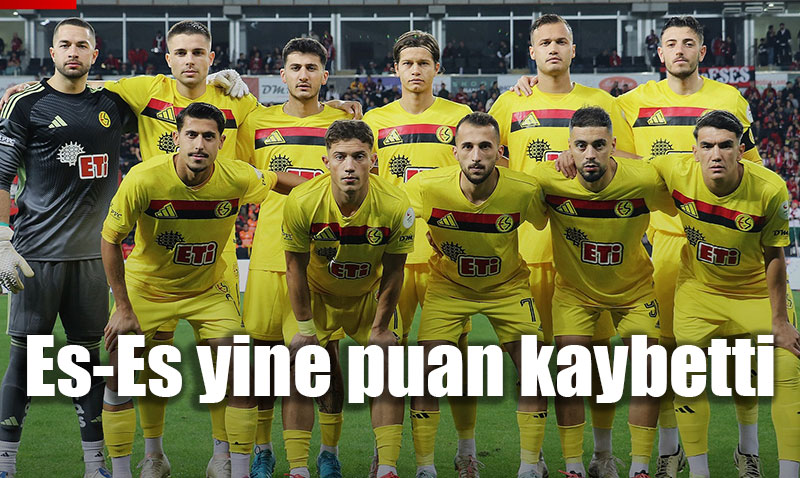 Eskiehirspor Evinde Puan Kaybetti