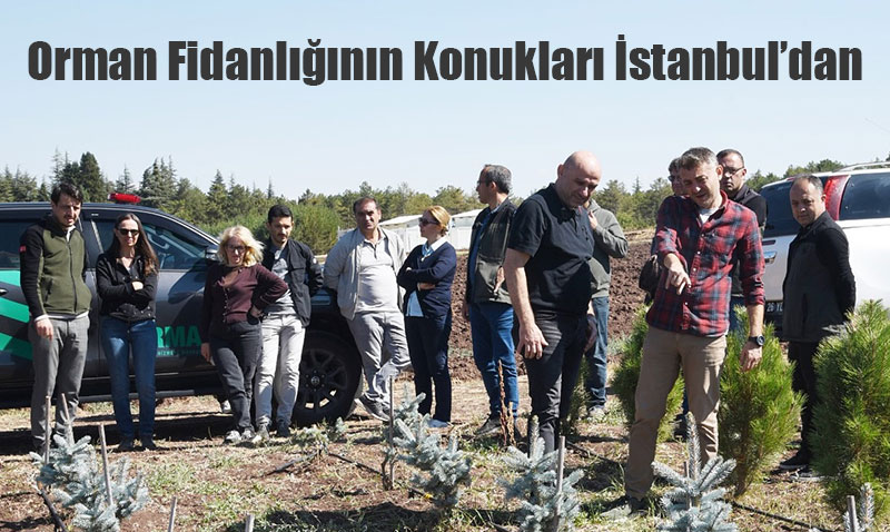 Eskiehir Orman Fidanl, stanbuldan Teknik Heyeti Arlad