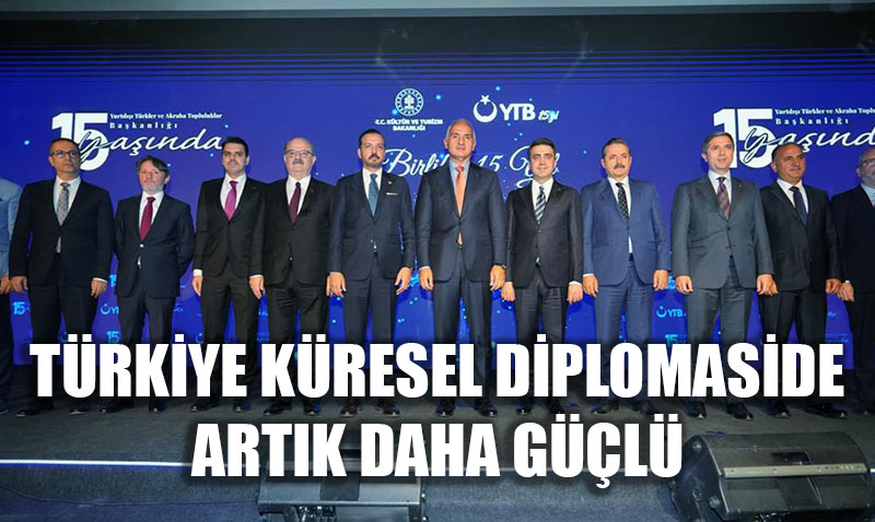 YTBnin 15. Ylnda Glenen Kresel Diplomasi Vurgusu