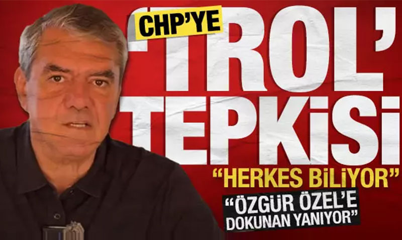 Ylmaz zdilden CHPye trol tepkisi