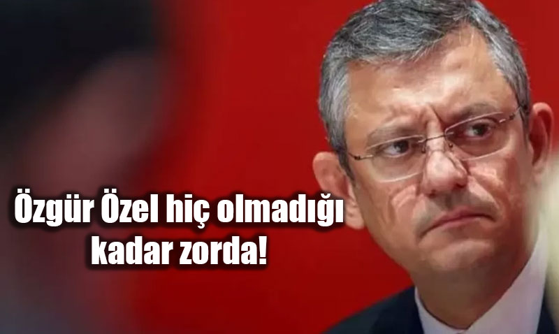 CHP’de  Sava Sinyalleri: Yolsuzluk ve Rvet ddialar zgr zel’i Zora Soktu