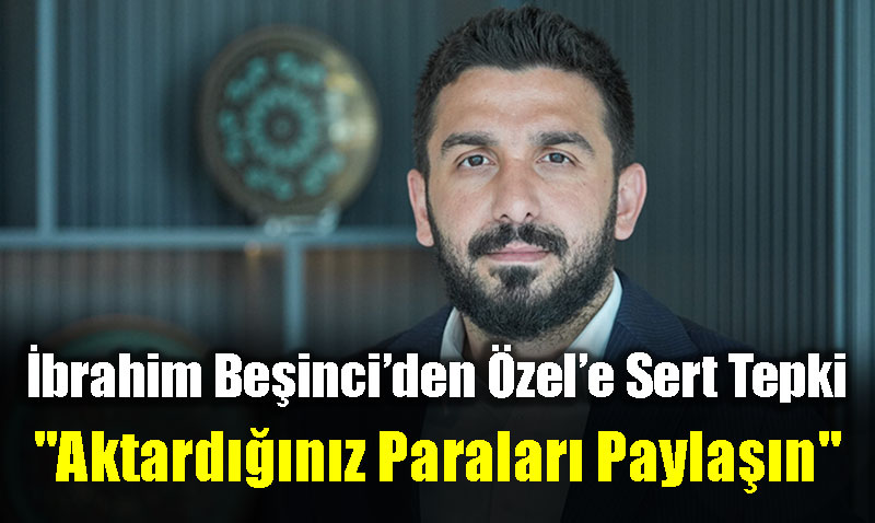 TGVA Genel Bakan brahim Beinci’den zgr zel’e Sert Yant