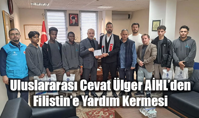 Uluslararas Cevat lger AHLden Filistine Yardm Kermesi