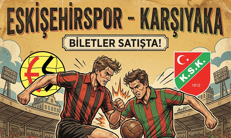 Eskiehirspor - Karyaka Ma Biletleri Satta!