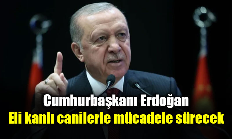 Cumhurba�kan� Erdo�an’dan Kararl�l�k Mesaj�: "M�cadelemiz Tavizsiz S�recek"