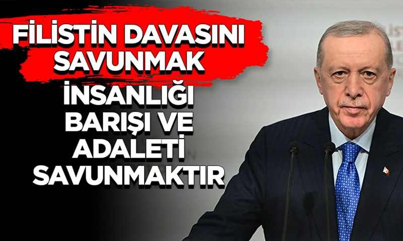 “Filistin’i savunmak; insanlığı, barışı ve adaleti savunmaktır”