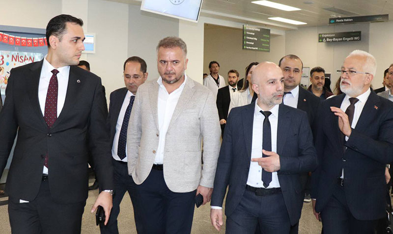 Kamu Hastaneleri Genel Müdür Yardımcısı Eskişehir Şehir Hastanesi’nde İncelemelerde Bulundu