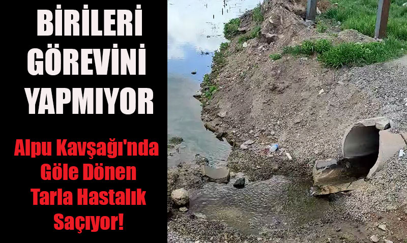 Eskişehir Girişinde Kanalizasyon Alarmı