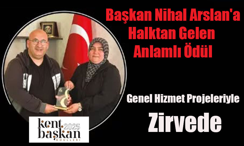 Bakan Nihal Arslan’a Halktan Gelen Anlaml dl