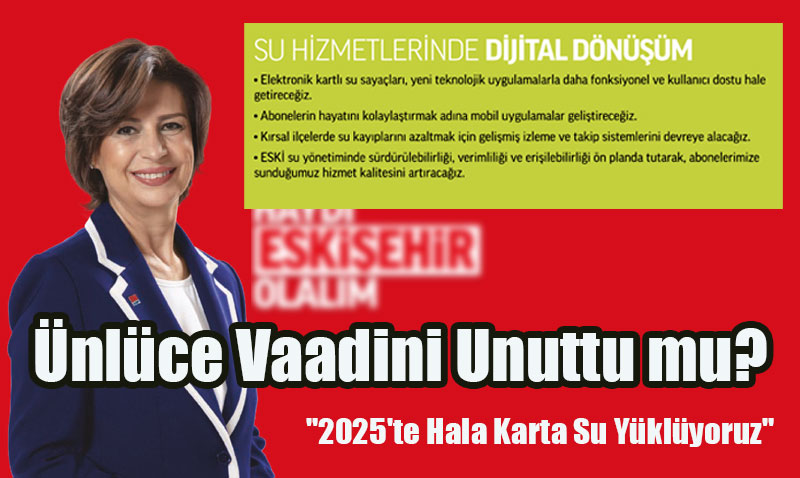 Eskiehir’de Su Kart ilesi Bitmiyor