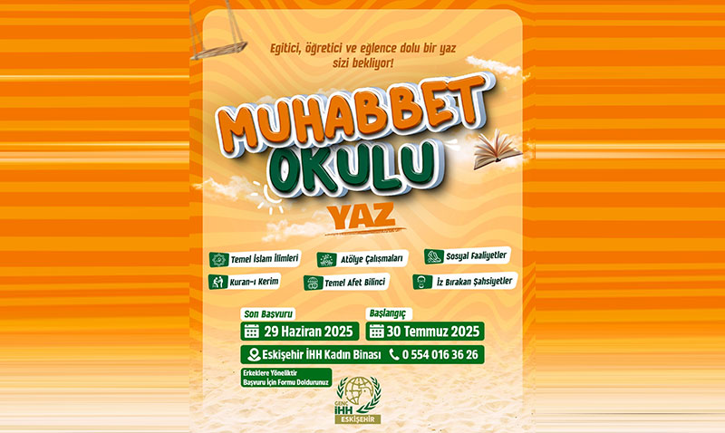 Ortaokullu Erkek rencilere zel: Muhabbet Okulu Yaz Kamp Balyor!