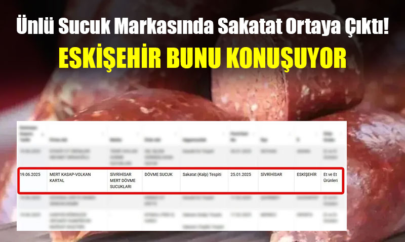 Eskiehir’i Ayaa Kaldran Gda Skandal
