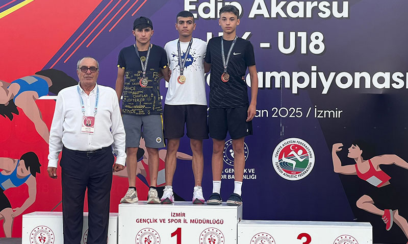 Eskiehirli Kuzey Alp Gmen’den Atletizmde Trkiye ncl!