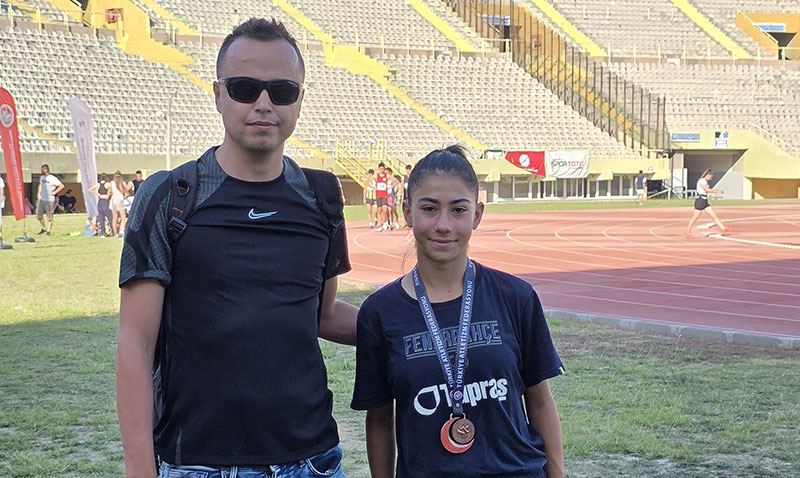 Eskiehirli Medine Nur Topu’dan Atletizmde Trkiye ncl!