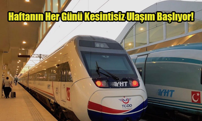 Eskiehirlilere Mjde! YHT Seferleri Artyor