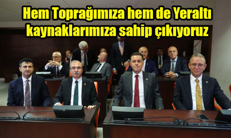 Nebi Hatipolu: Hem Topramza Hem de Yeralt Kaynaklarmza Sahip kyoruz