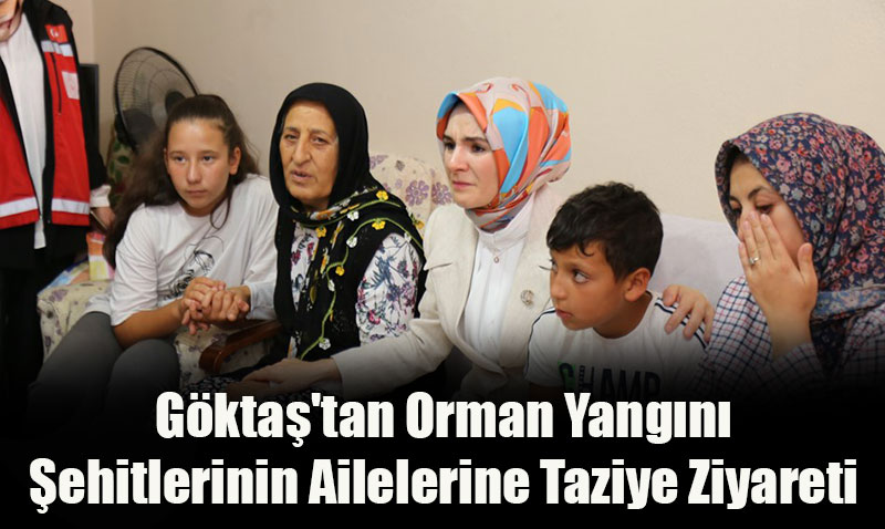 Bakan Gkta, Eskiehir’deki Orman Yangn ehitlerinin Ailelerine Taziye Ziyaretinde Bulundu