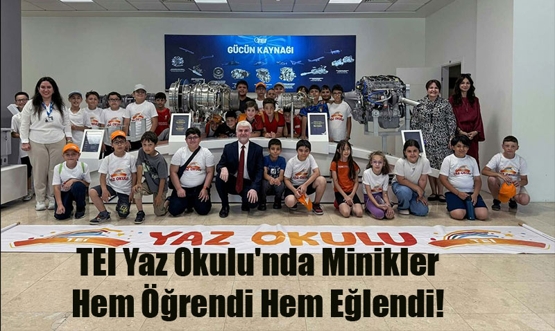 TEI Yaz Okulunda Minikler Hem rendi Hem Elendi