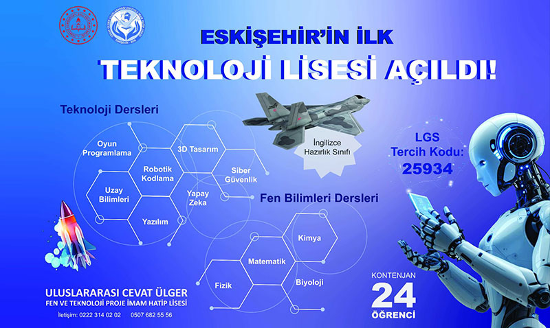 Uluslararas Cevat lger Fen ve Teknoloji Proje mam Hatip Lisesi