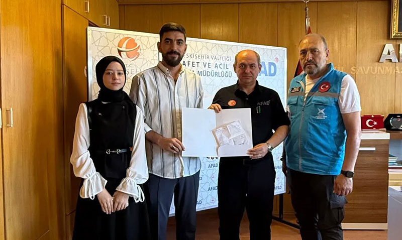 TGVA Eskiehir Heyeti, AFAD l Mdrln Ziyaret Etti