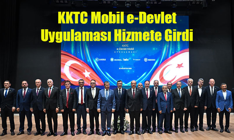 KKTC Mobil e-Devlet Uygulamas Hizmete Girdi
