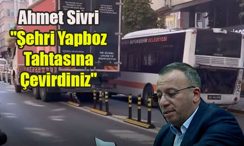 AK Parti’den Eskiehir Trafii Eletirisi: "ehri Yapboz Tahtasna evirdiniz"