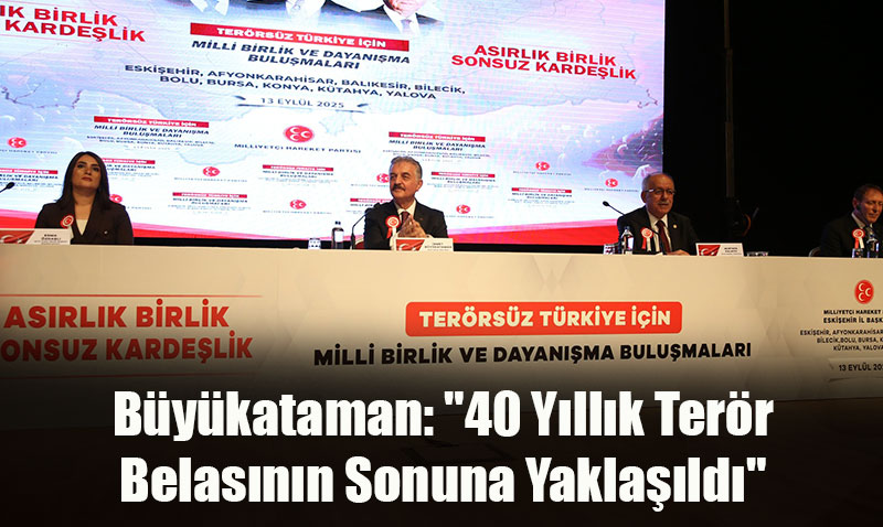 MHP’den Eskiehir’de "Terrsz Trkiye" Vurgusu