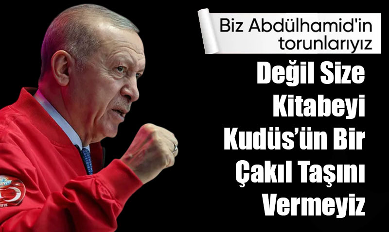 Kuds- erife ait tek bir akl tan dahi vermeyiz