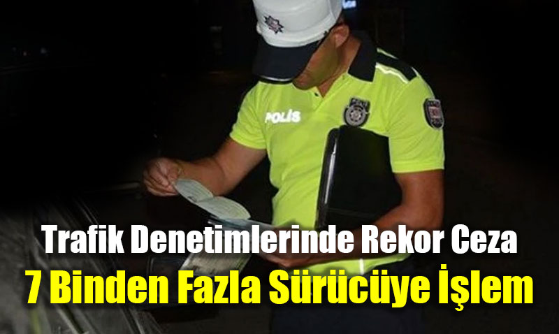 Eskiehir’de Trafik Denetimlerinde Rekor Ceza: 7 Binden Fazla Srcye lem